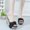 Sandalias Slope con Boca de Pez