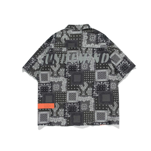 Camisa Étnica Estampada de Manga Corta - Image 5