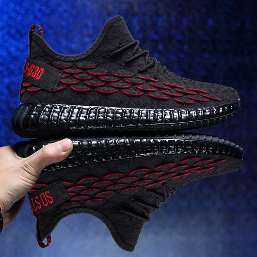 Zapatillas Deportivas Hombre Malla Transpirable Tejido Volador para Correr y Gimnasio - Image 7