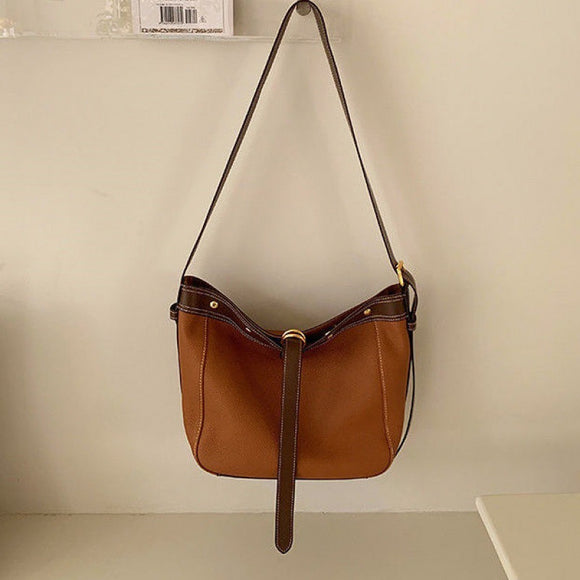 Bolso Bandolera Portátil de Gran Capacidad para Otoño e Invierno