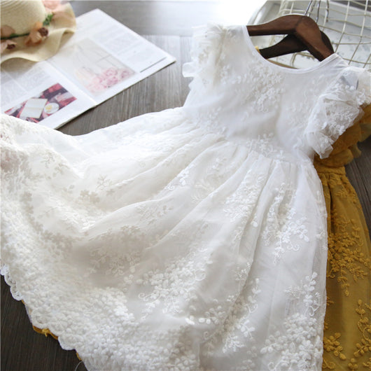 Vestido de Niña con Encaje Calado - Image 12