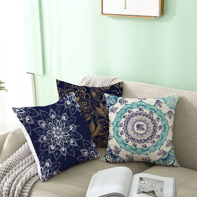 Funda de Almohada para Sofá con Estampado Mandala Ultra Suave - Image 8