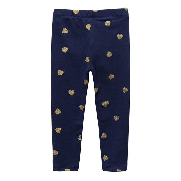 Leggings Tejidos de Algodón para Niña, Cómodos y Elásticos