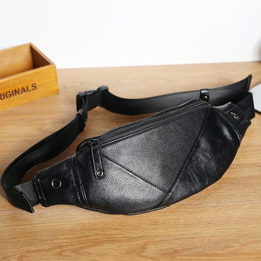 Bolsa de Cuero para Deportes y Viajes - Bandolera Casual Ajustable - Image 2