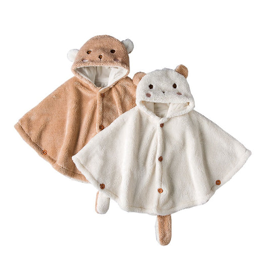 Capa Acolchada de Lana de Cordero para Niños - Diseño Adorable y Cálido - Image 3