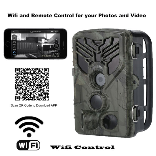 Cámara de Vigilancia WiFi 20MP con Control Bluetooth y App en Vivo - Image 2