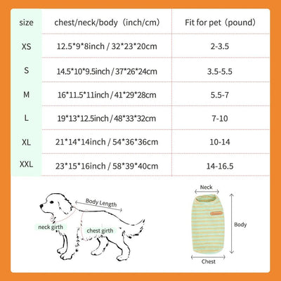 Playera Refrescante para Perros Pequeños - Outfit Primavera Verano Chihuahua Yorkshire - Image 2