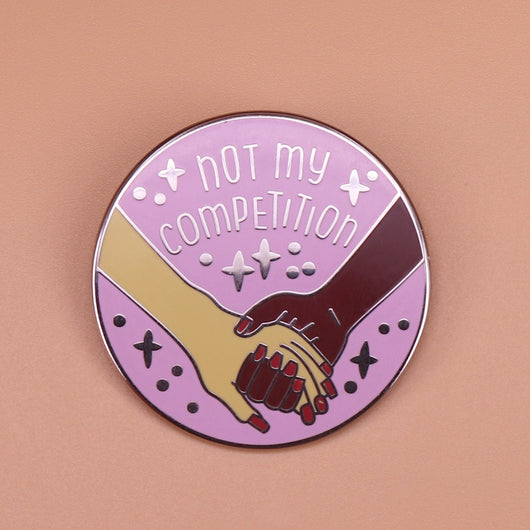 Pin Solapa Estrella Rosa Empoderamiento Femenino