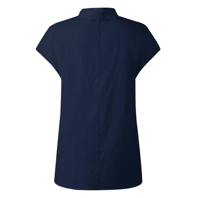 Camisa Suelta Casual de Manga Corta - Image 3