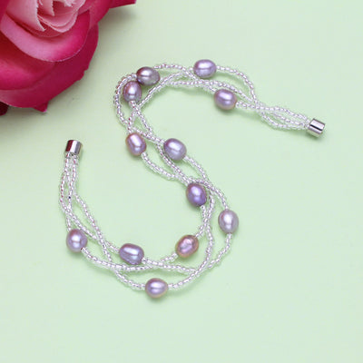 Pulsera de Perlas de Agua Dulce - Image 5