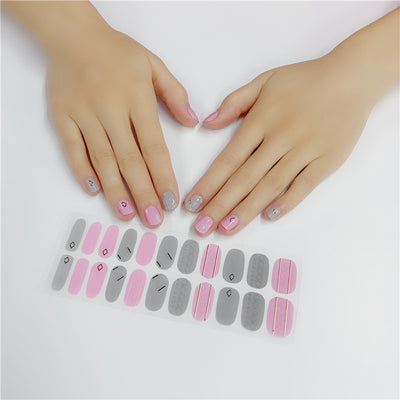 Esmalte de Uñas Premium con Adhesivos Decorativos - Image 5