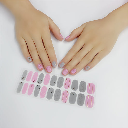Esmalte de Uñas Premium con Adhesivos Decorativos - Image 5