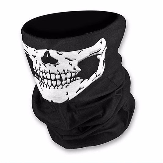 Pañuelo Máscara Calavera Multiusos para Halloween, Mardi Gras y Motociclismo - Image 2