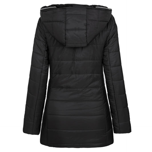 Chaqueta de Algodón Cálida con Capucha y Mangas Largas - Image 2