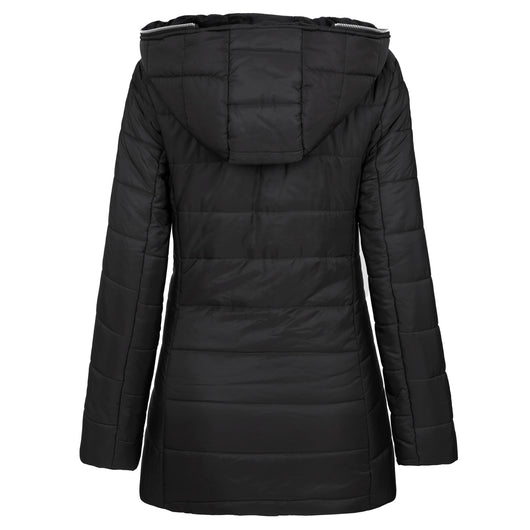 Chaqueta de Algodón Cálida con Capucha y Mangas Largas - Image 2