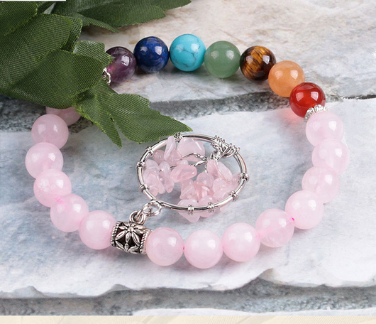 Pulsera de Cristal con Cuentas Brillantes - Image 6