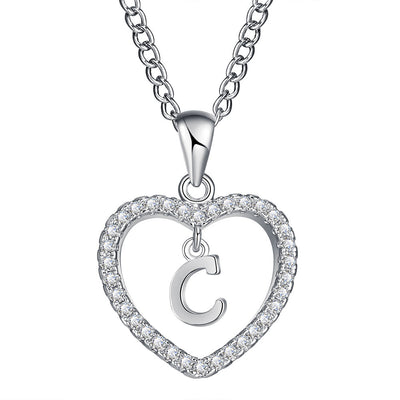 Collar de Corazón Personalizado con Circonia - Image 26