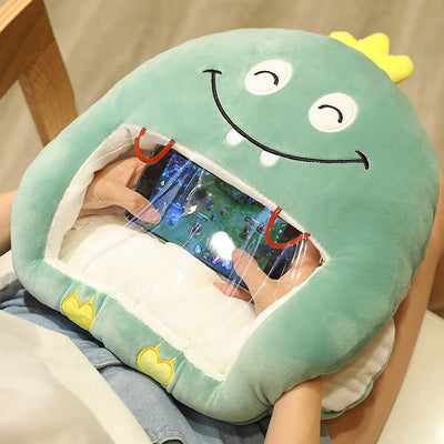 Almohada Térmica Multiusos con Bolsillo para Celular y Manta Integrada