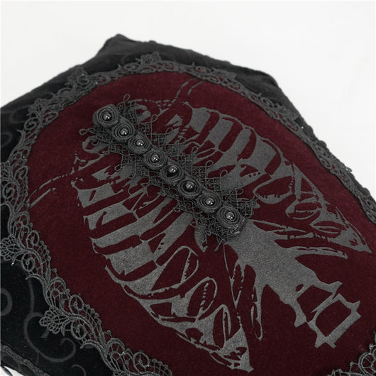 Almohada Larga Diseño Ataúd Terrorífico - Image 4