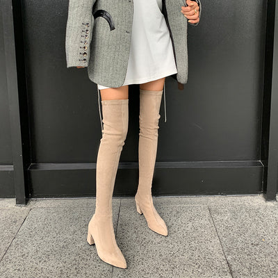 Botas Elásticas a la Rodilla - Estilo Moderno y Cómodo - Image 12