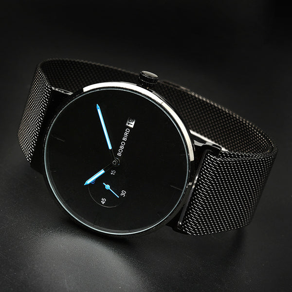 Reloj de Cuarzo con Acero Inoxidable