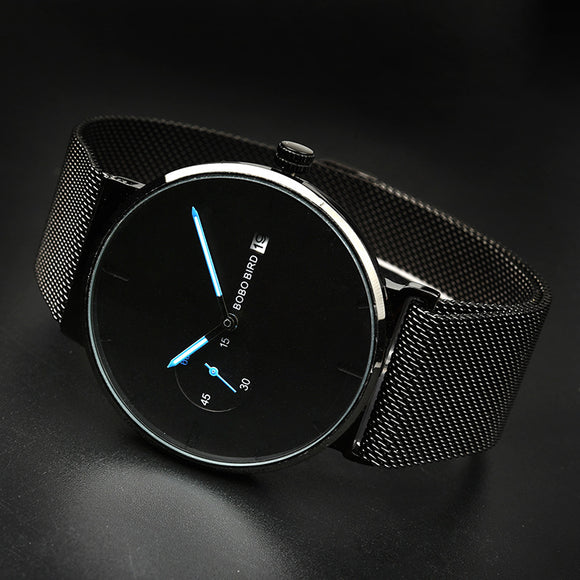 Reloj de Cuarzo con Acero Inoxidable