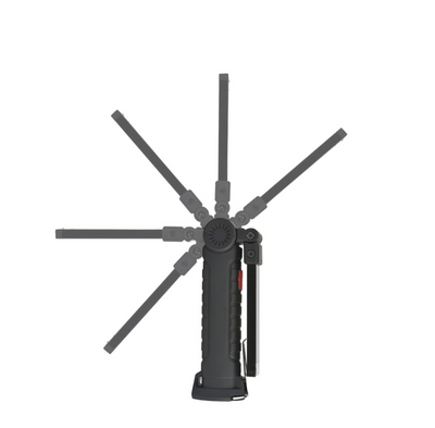 Linterna Táctica LED COB Recargable USB Impermeable con Imán y Gancho - Image 7