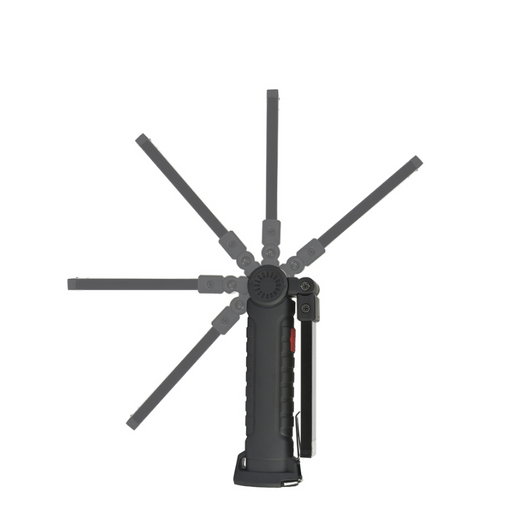 Linterna Táctica LED COB Recargable USB Impermeable con Imán y Gancho - Image 7