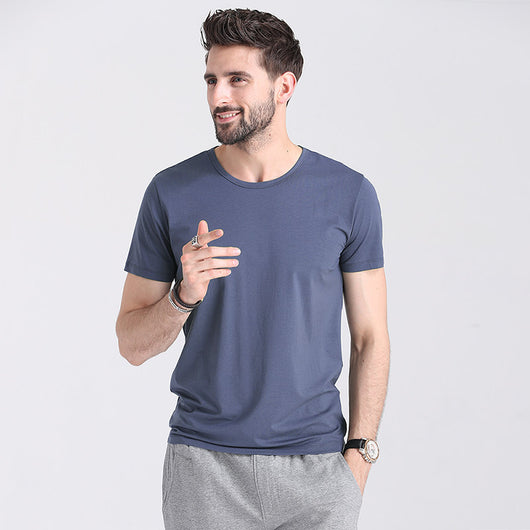 Camiseta Modal Manga Corta para Hombre - Ajuste Slim Secado Rápido Verano - Image 11