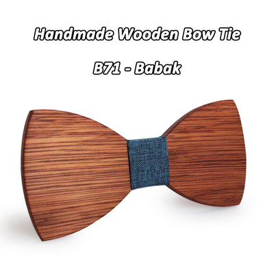 Nudo de Corbata en Madera