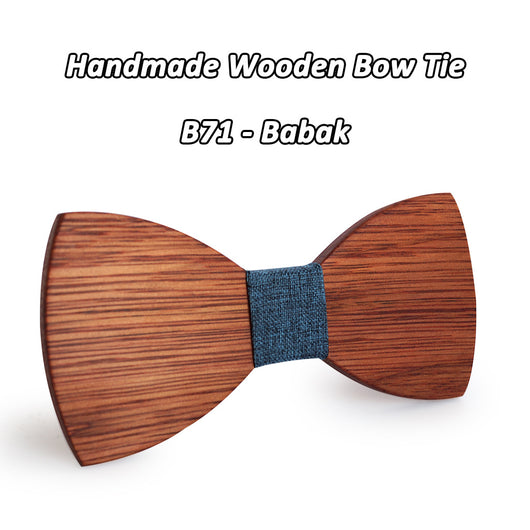 Nudo de Corbata en Madera