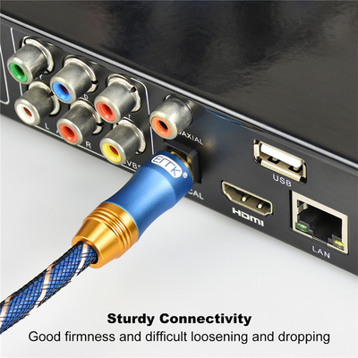 Cable Coaxial Digital 3 Metros con Conectores Chapados en Oro - Image 4