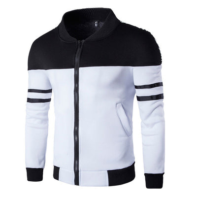 Chaqueta para Hombre con Diseño de Costuras Decorativas en Cinta - Image 7