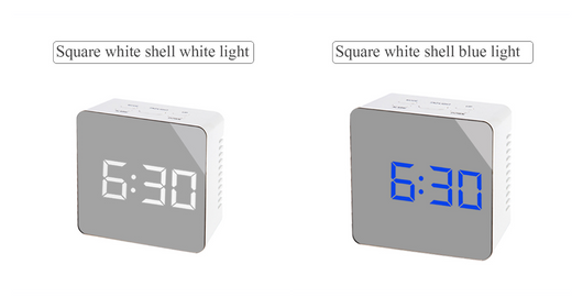 Espejo LED Multifuncional con Reloj Digital - Image 18