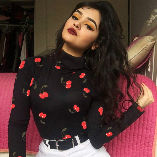 Blusa Manga Larga Cherry Baby - Image 5