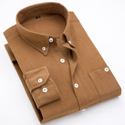 Blusa de Pana Talla Grande con Mangas Largas - Image 9
