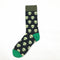 Calcetines Largos de Algodón para Hombre - Diseño Geométrico Jacquard