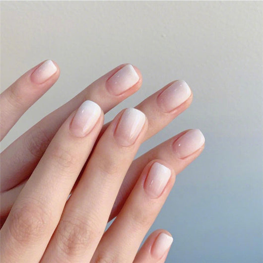 Parches de Uñas Degradado Blanco - Image 3