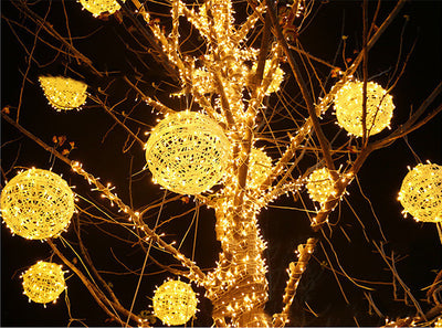 Lámpara LED Colgante para Árbol - Iluminación Decorativa de Paisaje - Image 4