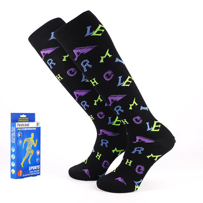 Calcetines Largos para Ciclismo y Running de Alto Rendimiento - Image 3