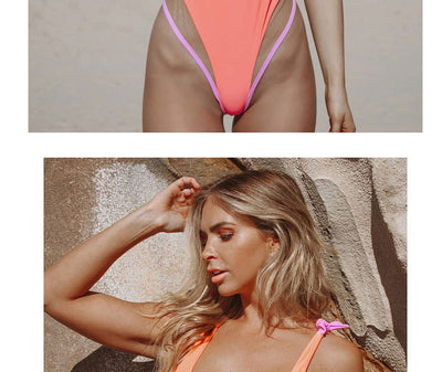 Traje de Baño Enterizo Fusion Europeo-Americano para Mujer - Image 9