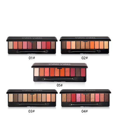 Paleta de Sombras Nacaradas Mate Resistente al Agua - Image 10