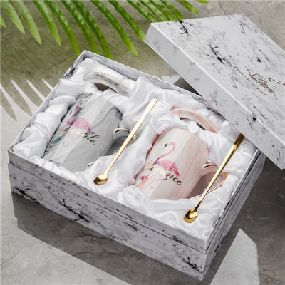 Taza Térmica de Cerámica con Tapa y Cuchara - Image 3