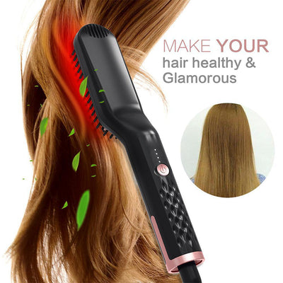 Peine Alisador Eléctrico Multifuncional - Plancha Rápida para Cabello y Barba - Image 11