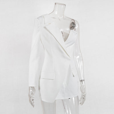 Blazer Asimétrico Escote V Profundo - Image 51