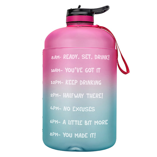 Botella de Agua QuiFit de 1 Galón con Popote - Libre de BPA para Deportistas - Image 13