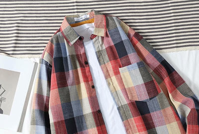Camisa de Cuadros Térmica para Hombre con Forro de Polar - Image 42