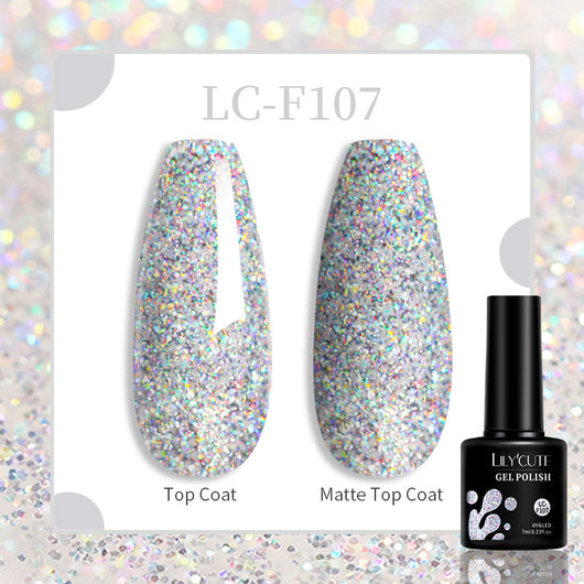 Set de 184 Colores de Esmalte Gel Profesional con Base y Top Coat Sin Lavado - Image 8