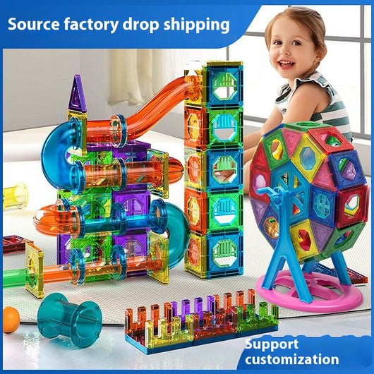 Set de Tuberías Magnéticas para Construcción Infantil