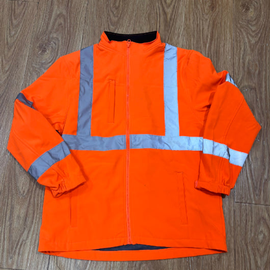 Ropa de Trabajo Impermeable Reflectante Night Black Soft Shell - Image 9